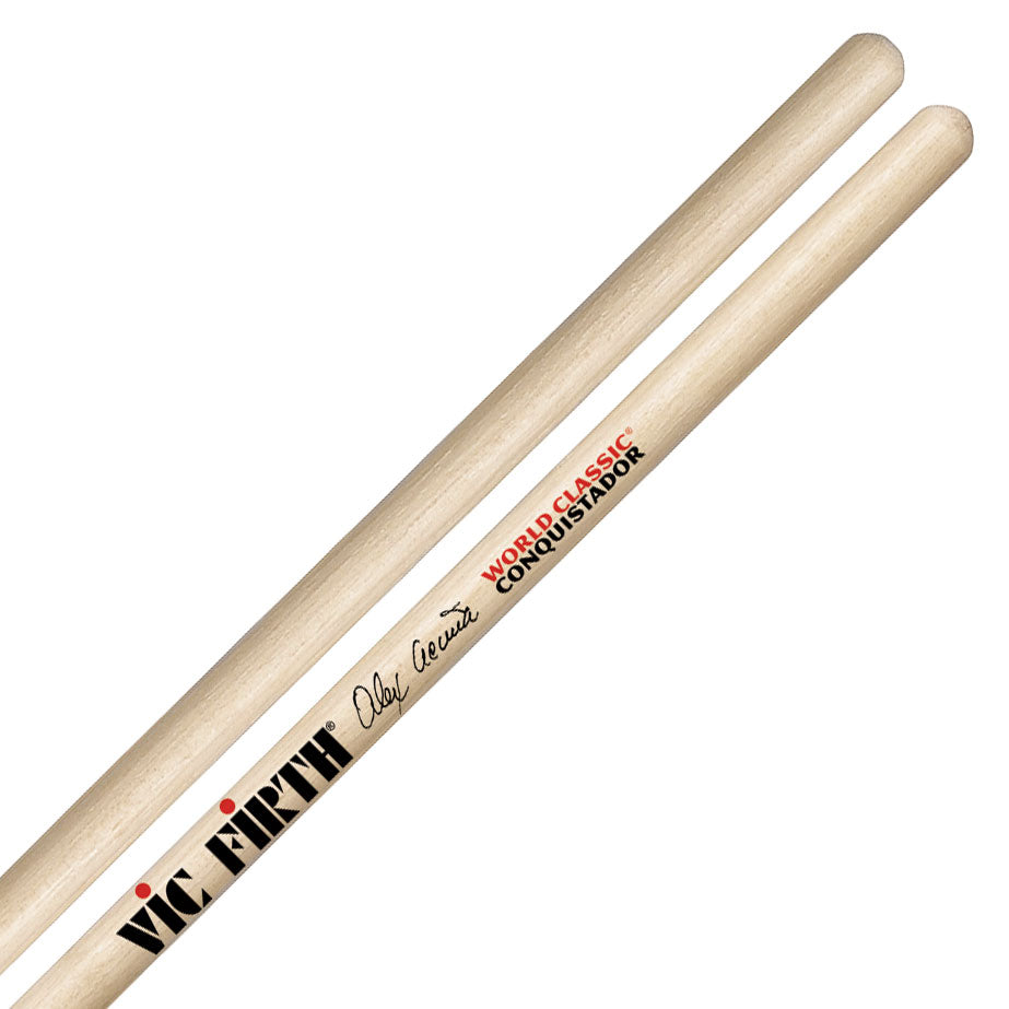Vic Firth SAAC Alex Acuna Clear Conquistador Timbale Sticks