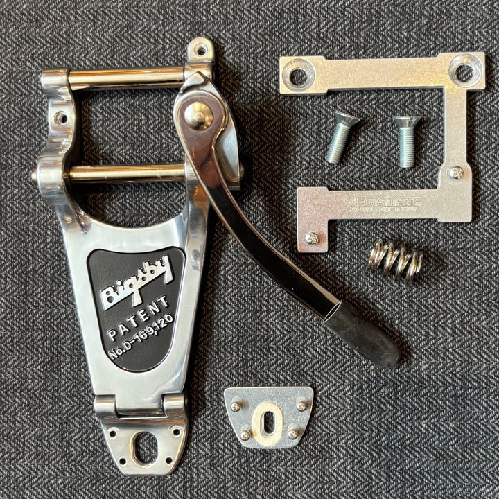 Bigsby - Complete B7 Vibrato Tailpiece w/ Bonus Vibramate Conversion Kit - USED