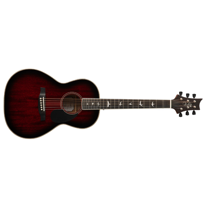 PRS SE P20E Parlor Acoustic/Electric (Fire Red Burst)