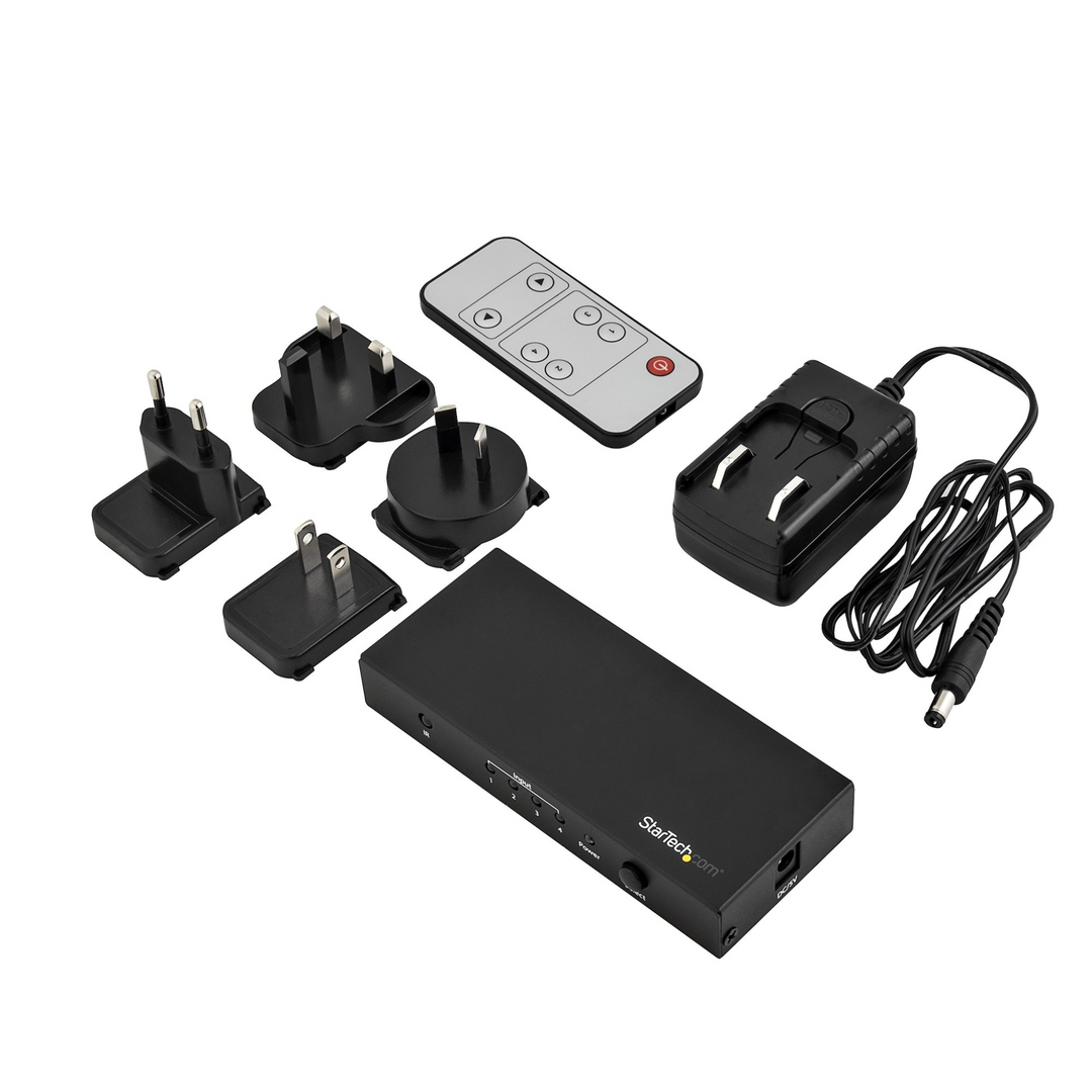 Startech VS421HD20 4 PORT HDMI AUTO SWITCHER 4 PORT HDMI AUTO SWITCHER