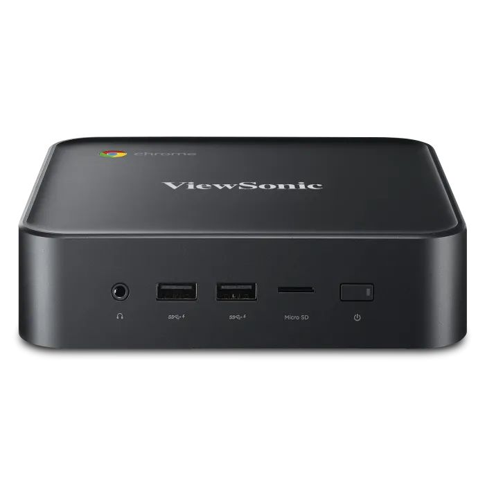 ViewSonic NMP760  Google Chromebox: Celeron 5205U 1.9GHz, 8GB DDR4, 64GB SSD, Chrome OS, Play Store, Security