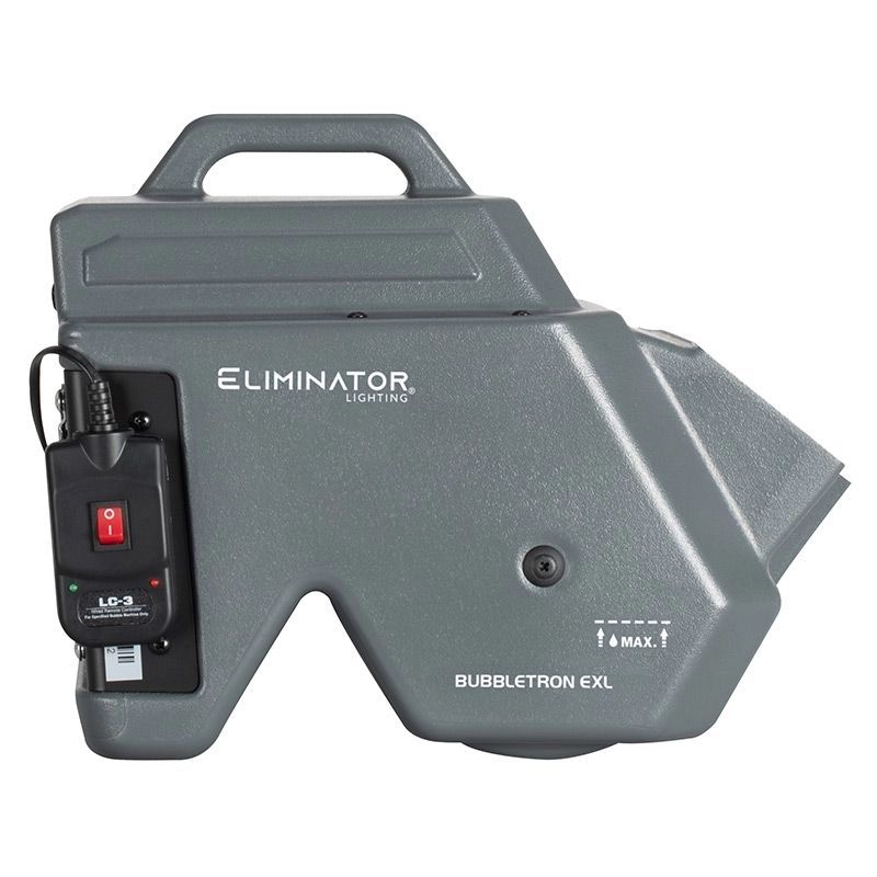 Eliminator Lighting Bubbletron-EXL Portable High Output Bubble Machine with Remote Control