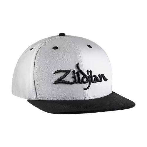 Zildjian White 6 Panel Snapback Hat