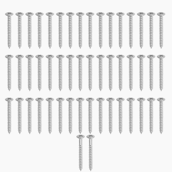 Allparts GS-0005 Neckplate Screws Chrome