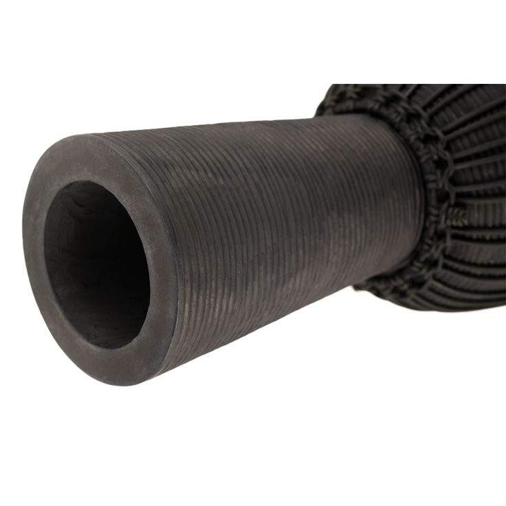 Meinl Percussion 12" Rope Tuned HeadlinerÂ® Series Wood Djembe Black River Series