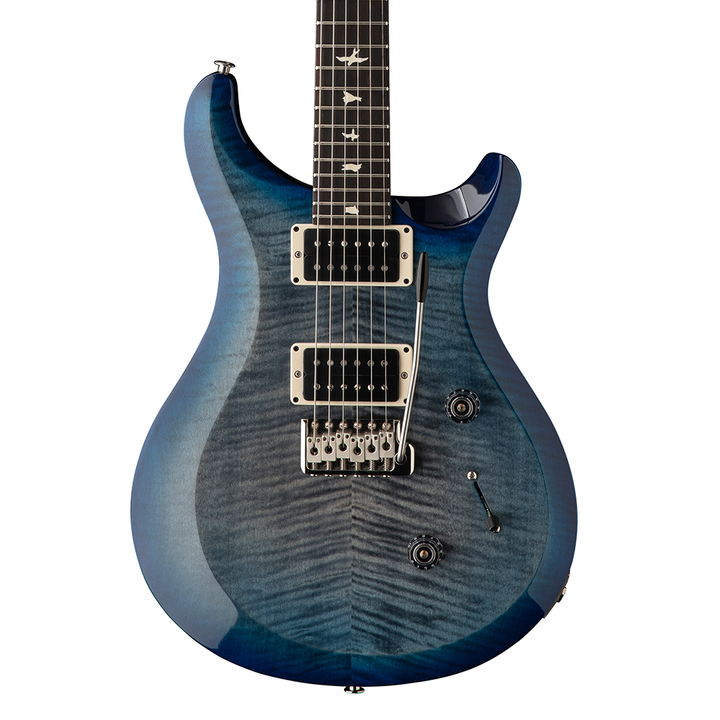PRS S2 Custom 24 (Faded Gray Black Blue Burst) 112818::GW: