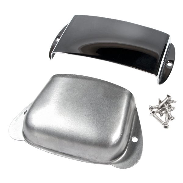 Fender Pure Vintage Precision Bass Ashtray Cover Set - Chrome