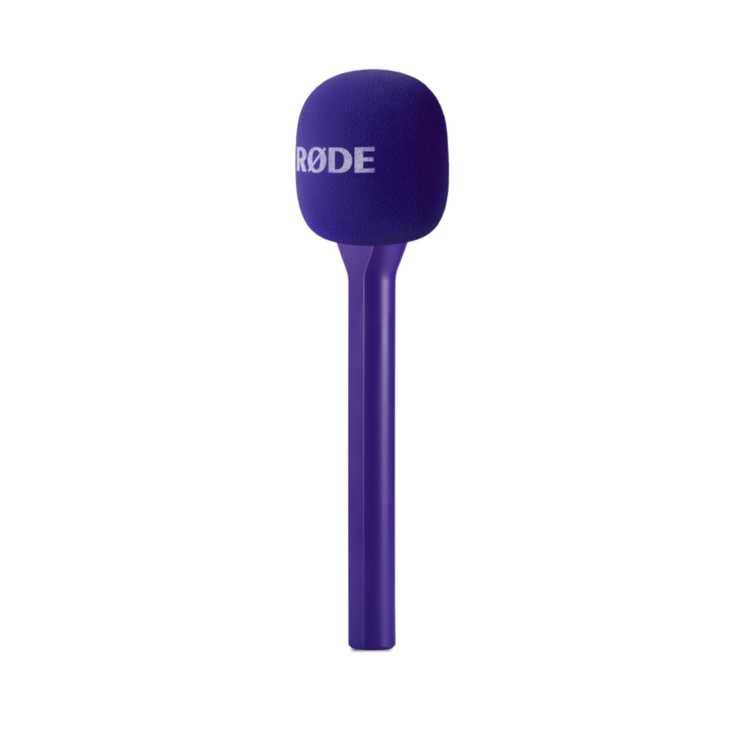 Rode Microphones Interview GO Handheld Adaptor For Wireless GO - Purple