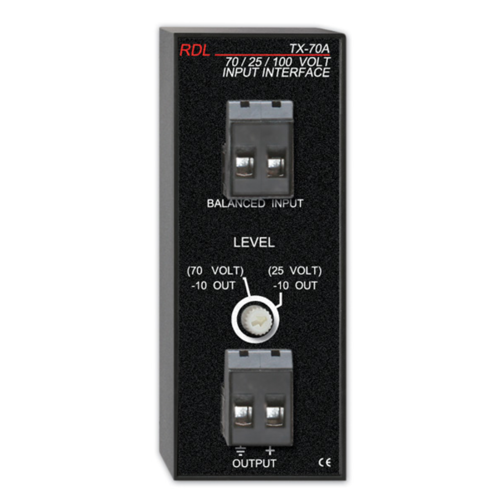 RDL TX-70A Speaker Level Input Interface