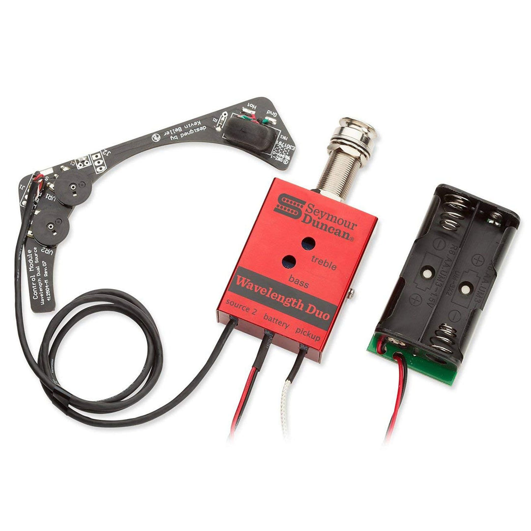 Seymour Duncan Wavelength Duo pickup & preamp & mic for acoustic guitar