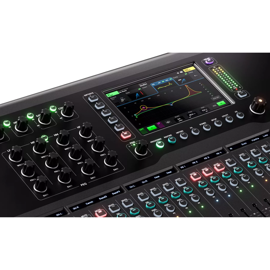 Allen & Heath Qu-7D 36-Channel / 12-Bus Digital Mixer with 33 Motorized Faders