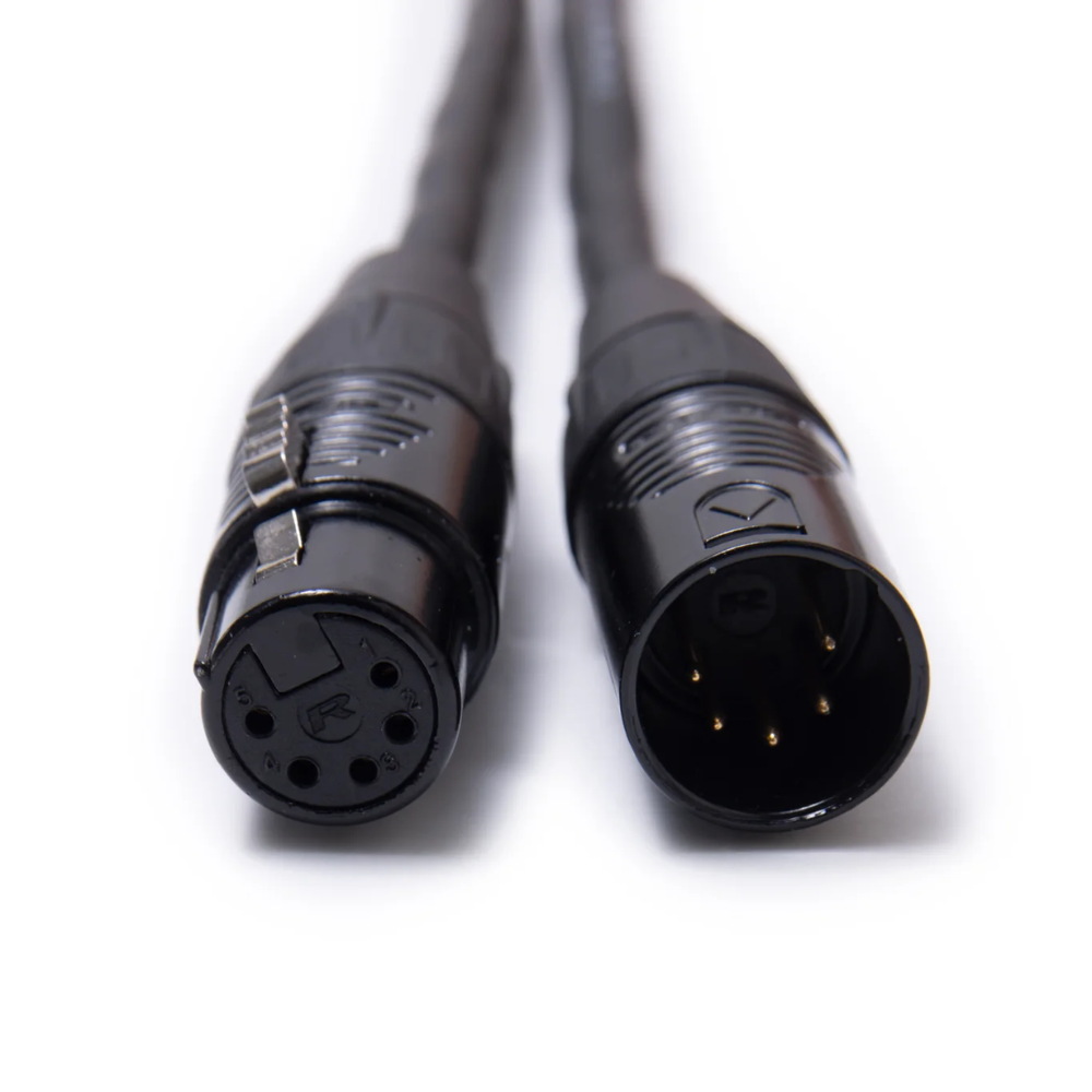 Digiflex HDMX5-15  15' Performance Series  HiFlex DMX Cable 5 pin XLRM to XLRF