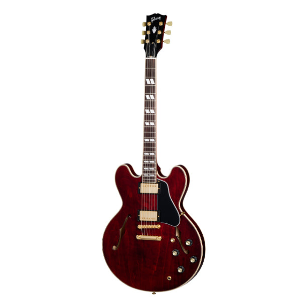 Gibson ES-345 Electric Guitar with Gold Hardware - Wine Red