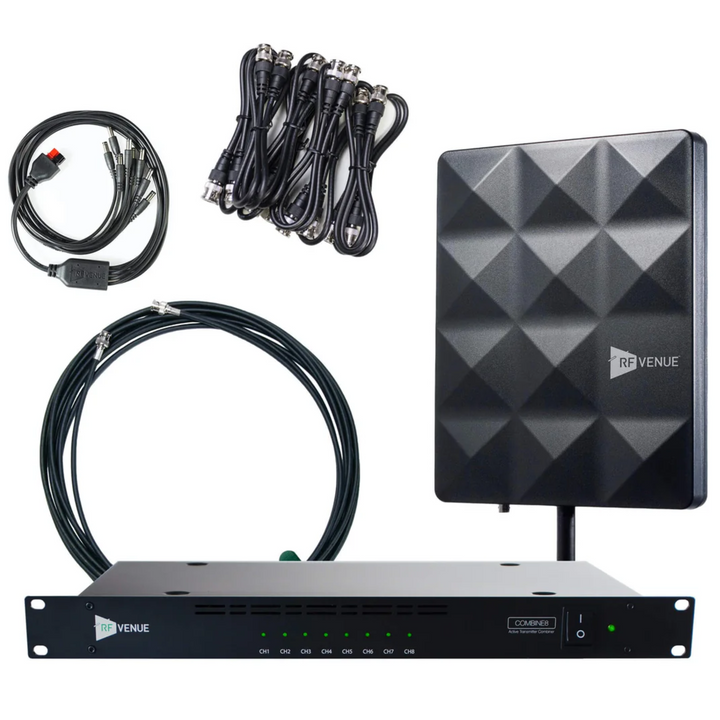 RF Venue COMB8CP-STAGE RF Venue 8 Channel IEM Pack, with CP Stage Antenna
