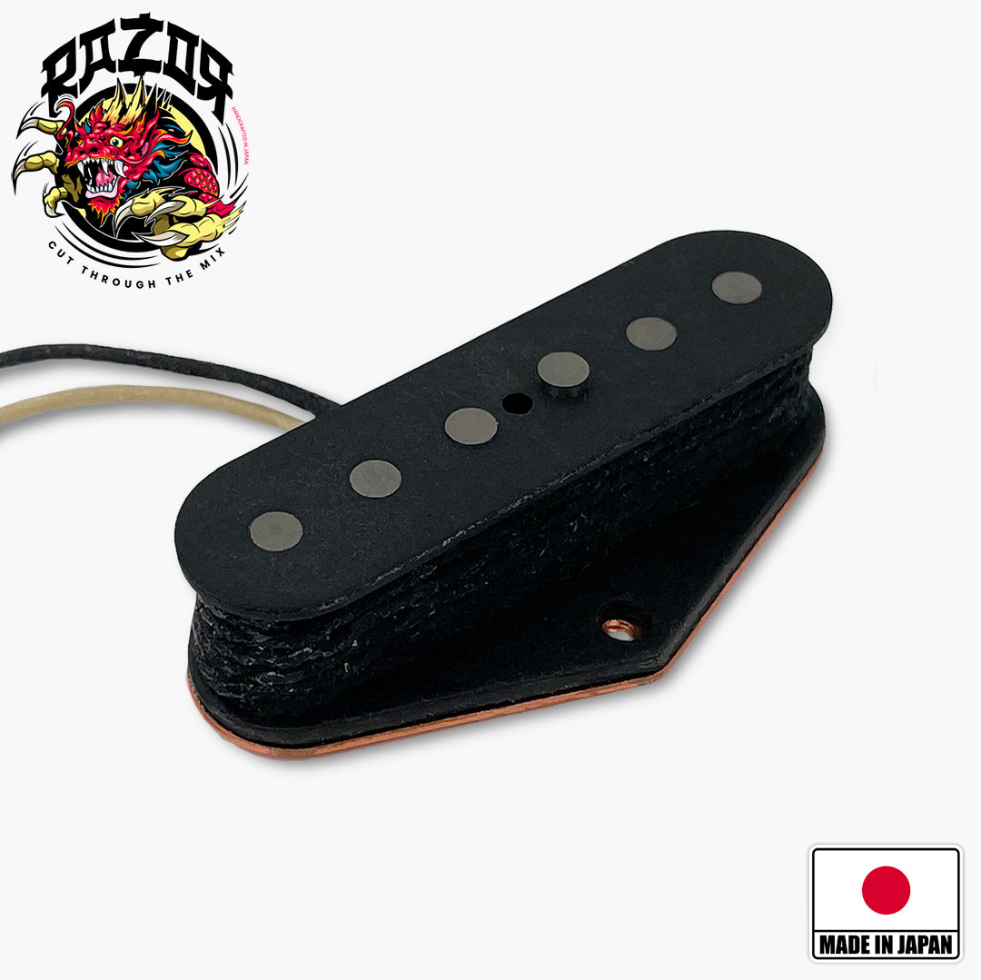 Allparts RZR-10025 Razor® Buraddo mūn Blood Moon Bridge Pickup for Telecaster®