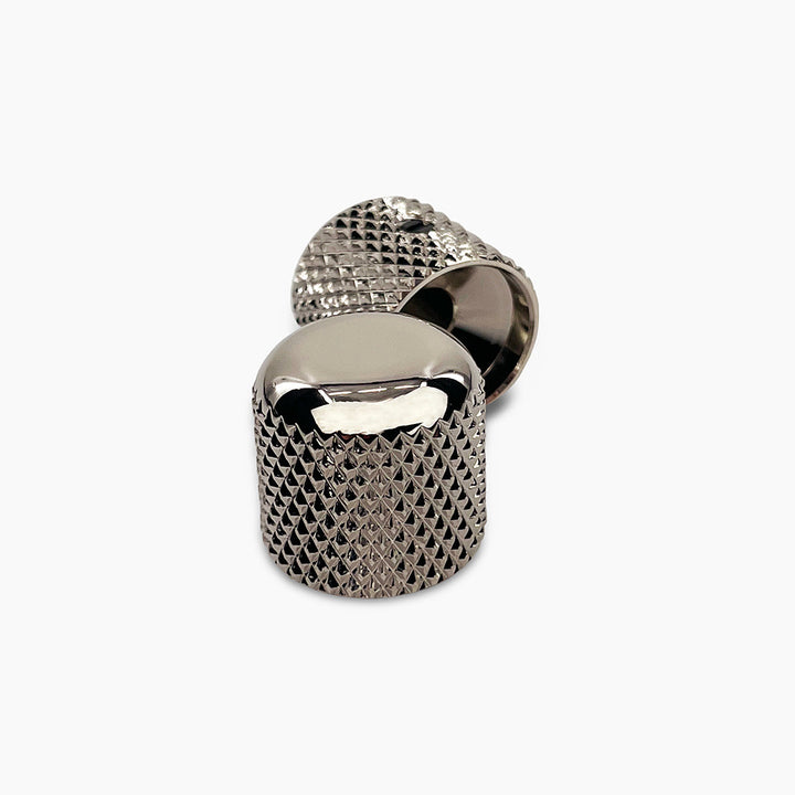 Allparts MK-0110-B01 Nickel Dome Knobs - 50 Piece Bulk Pack