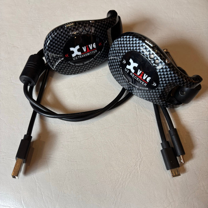 Xvive Audio - U2 Wireless System Carbon w/ USB-Y Charging Cable - USED