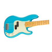 Fender American Professional II Precision Bass V Maple Fingerboard Electric Bass Guitar - Miami Blue