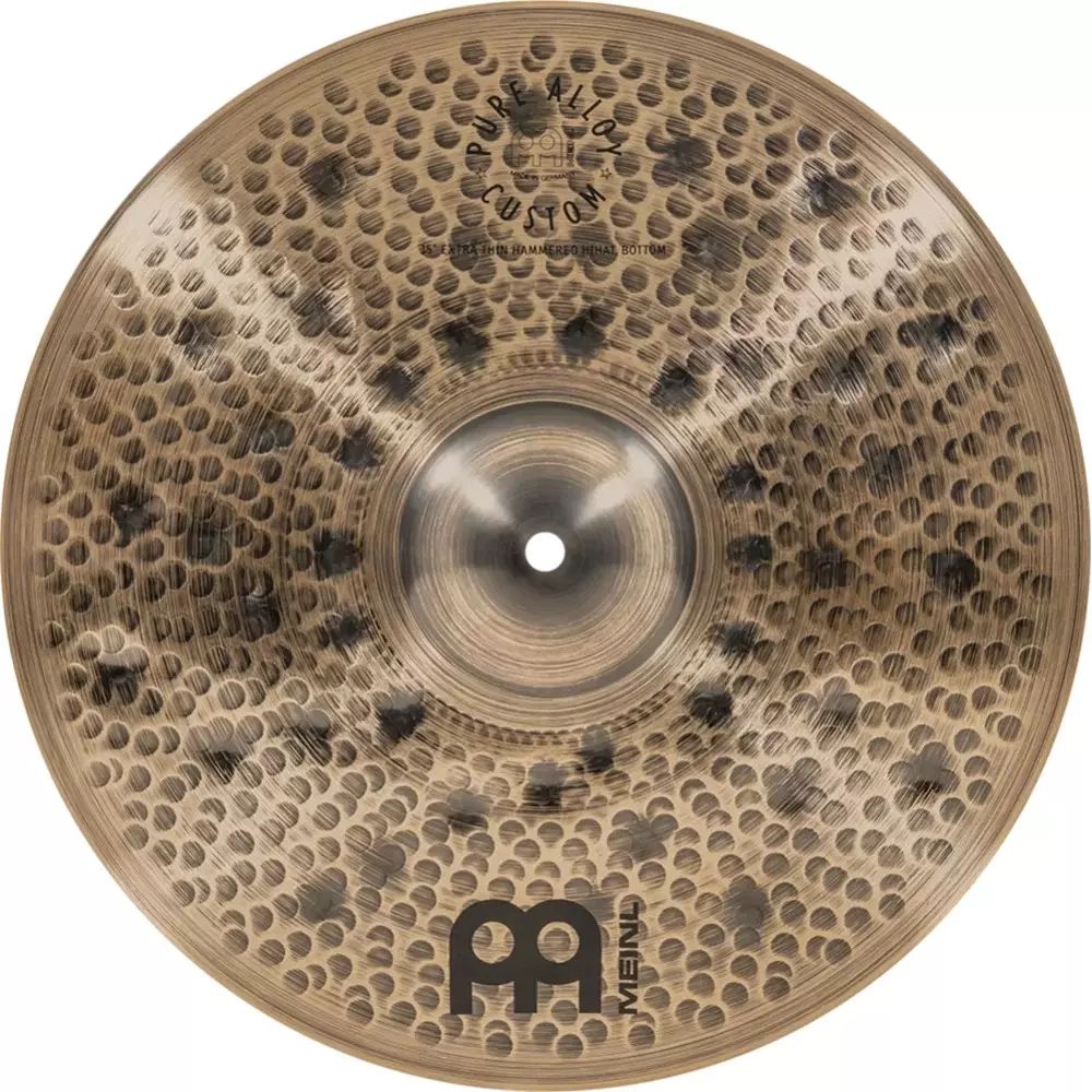 Meinl PAC15ETHH 15" Pure Alloy Custom Extra Hammered Hihat