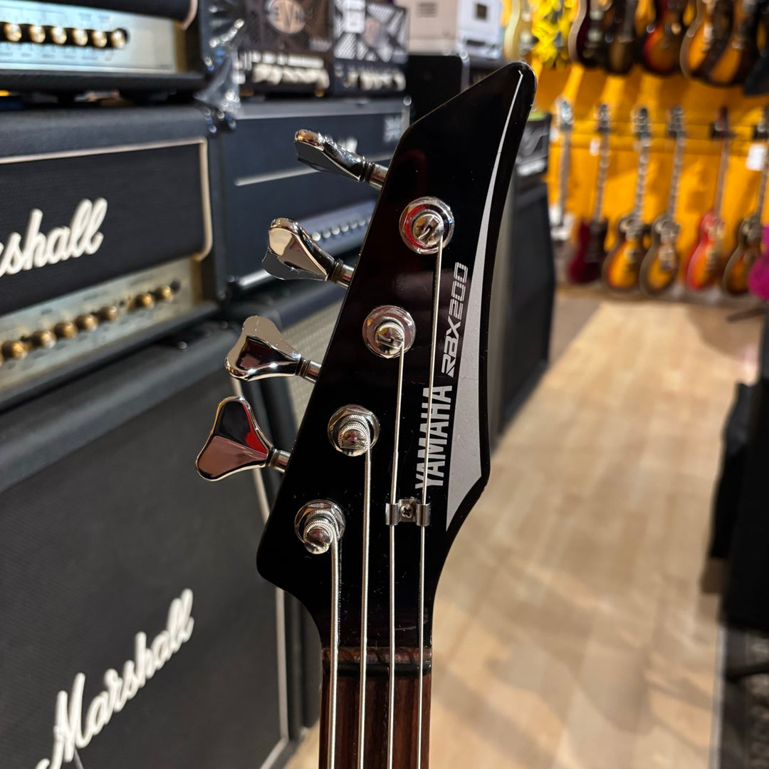 Yamaha - RBX 200  Bass Red - Black Neck w/ TD Hard Shell Case  (1988)  - USED