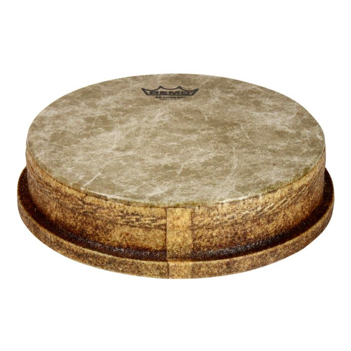 Remo MO-2510-SD-0099 Drumhead, M2 Type, SKYNDEEP, Beige FIBERSKYN Graphic, 10" Diameter, 2.5" Collar