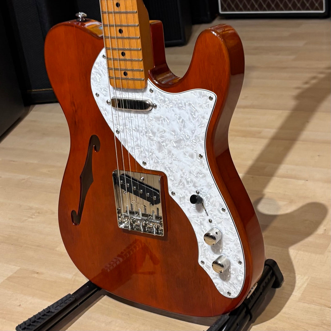 Squier - Classic Vibe 60's Telecaster Thinline w/ Gator Gig Bag (Natural - 2024) - USED