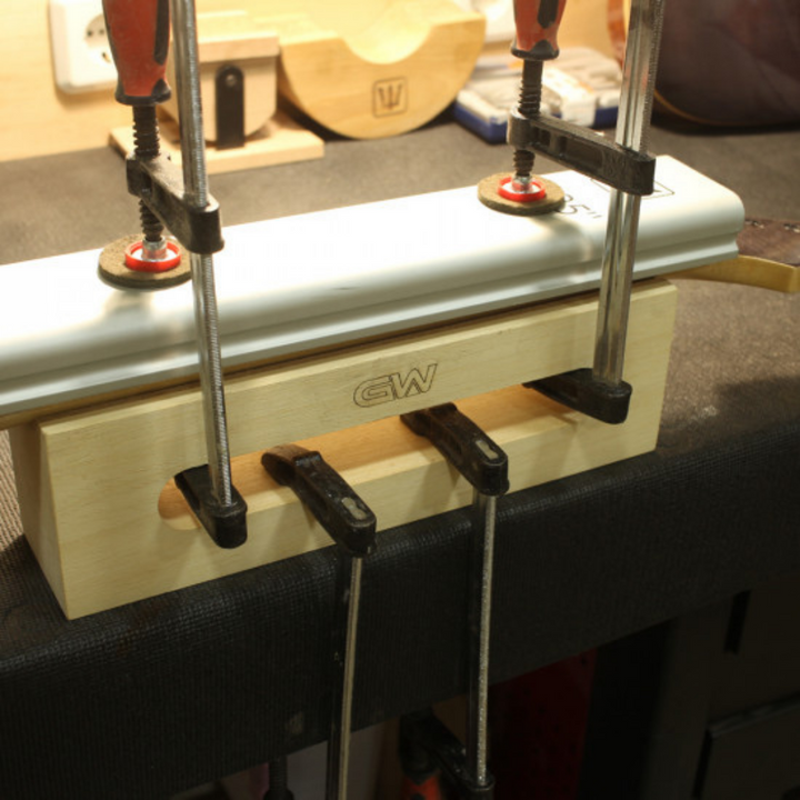 Allparts LT-1718-000 G&W Guitar Neck Support Caul, Tall