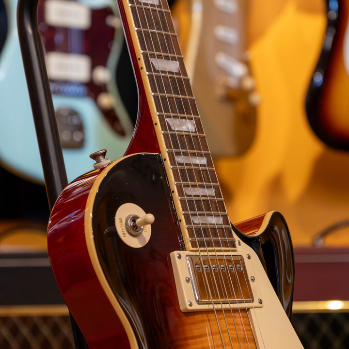 Epiphone - Les Paul Standard  Tobacco Burst   w/ Gibson BLK & White Gig Bag (2020) - USED