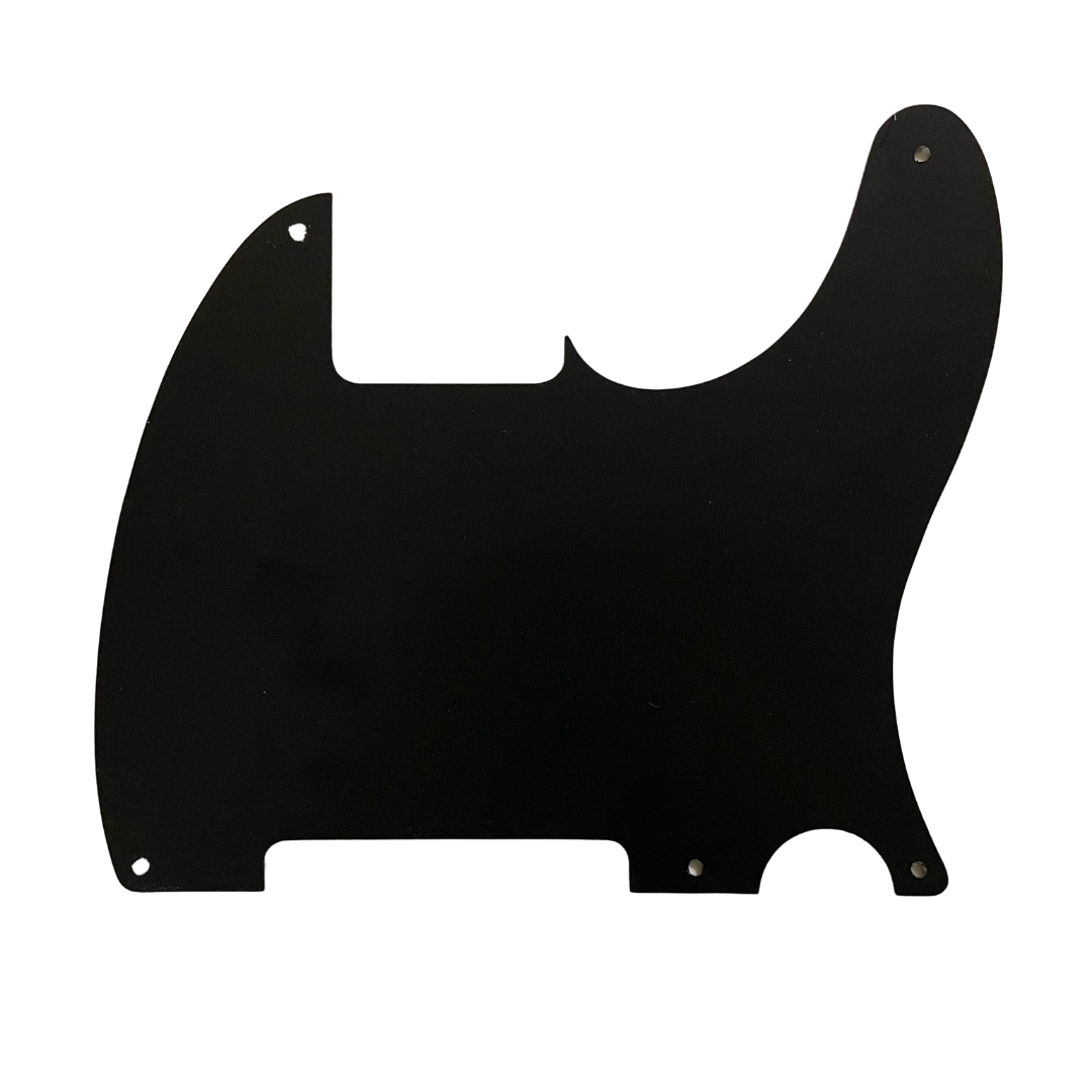 Allparts PG-0567 5-hole Pickguard for Esquire® Black 1-ply .060