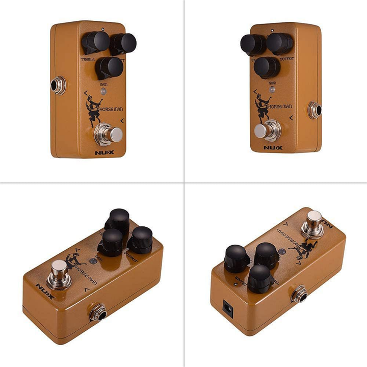 Nux NOD-1 Mini Core Series Horseman Overdrive Guitar Effects Pedal