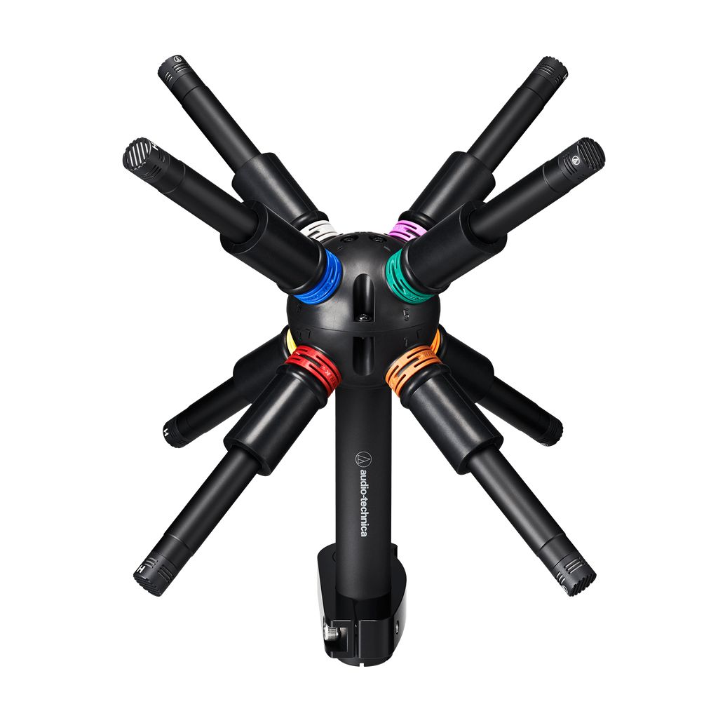 Audio-Technica BP3600 8-channel Immersive Microphone w/ Windscreens, isolation & 16.4 ft cable
