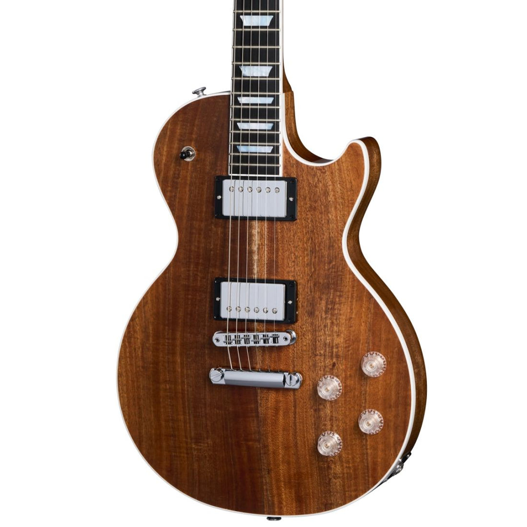 Gibson Les Paul Modern Koa Electric Guitar with Hard Shell Case - Natural