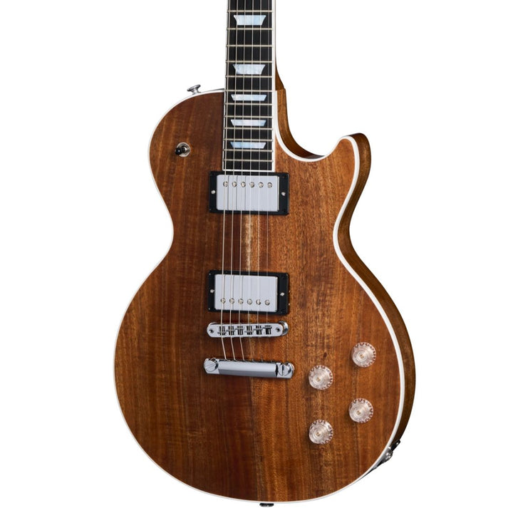 Gibson Les Paul Modern Koa Electric Guitar with Hard Shell Case - Natural