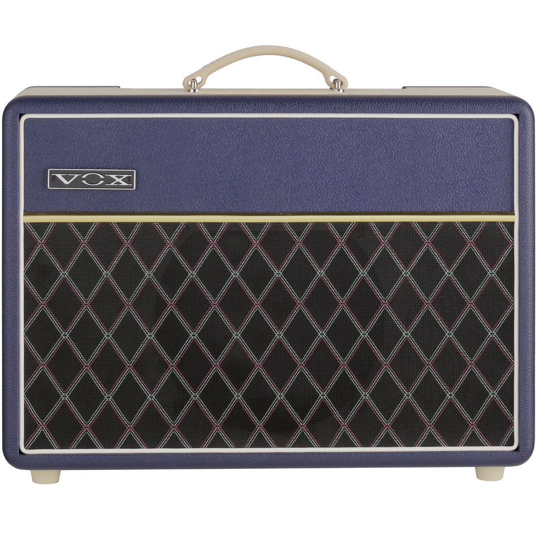 Vox AC10C1TTBC LTD 10W Valve Combo 10" Speaker Single Channel Blue/Cream Two-Tone  w/ VX10 Speaker