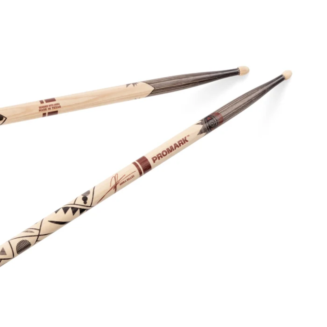 ProMark RBANW-LMTD Anika Nilles Limited 5AB Raw Signature Drumsticks