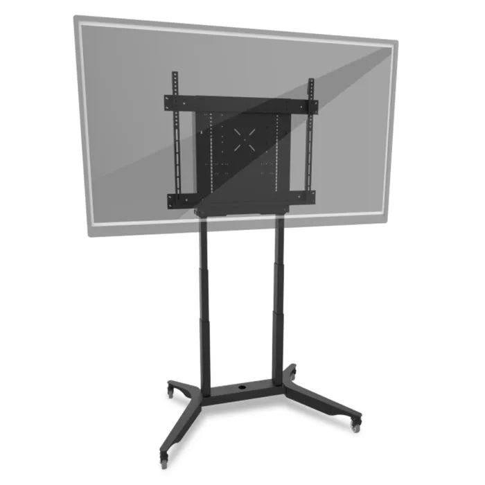 ViewSonic VB-EBM-002  e·Box® II Mobile Stand, Motorized 25.6" Height, VESA up to 800x600mm, 309 lbs capacity, Black