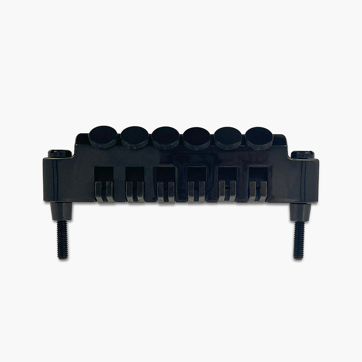 Allparts TP-3348-003 Leo Quan® Badass FTT™ Fine Tuner Tailpiece, Black