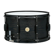 Tama Woodworks Poplar 14"x8" Snare Drum - Black Oak Wrap