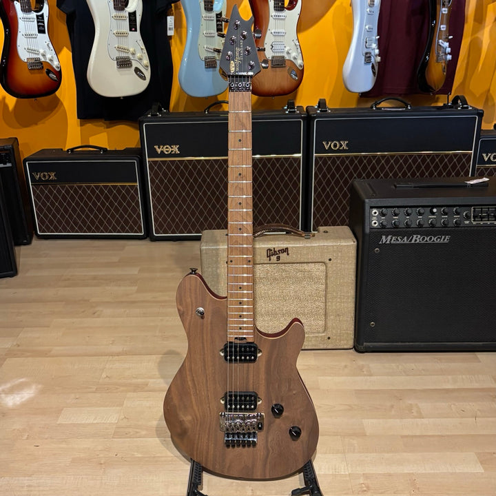 EVH Wolfgang Standard Exotic, Baked Maple Fingerboard Electric Guitar - Black Walnut