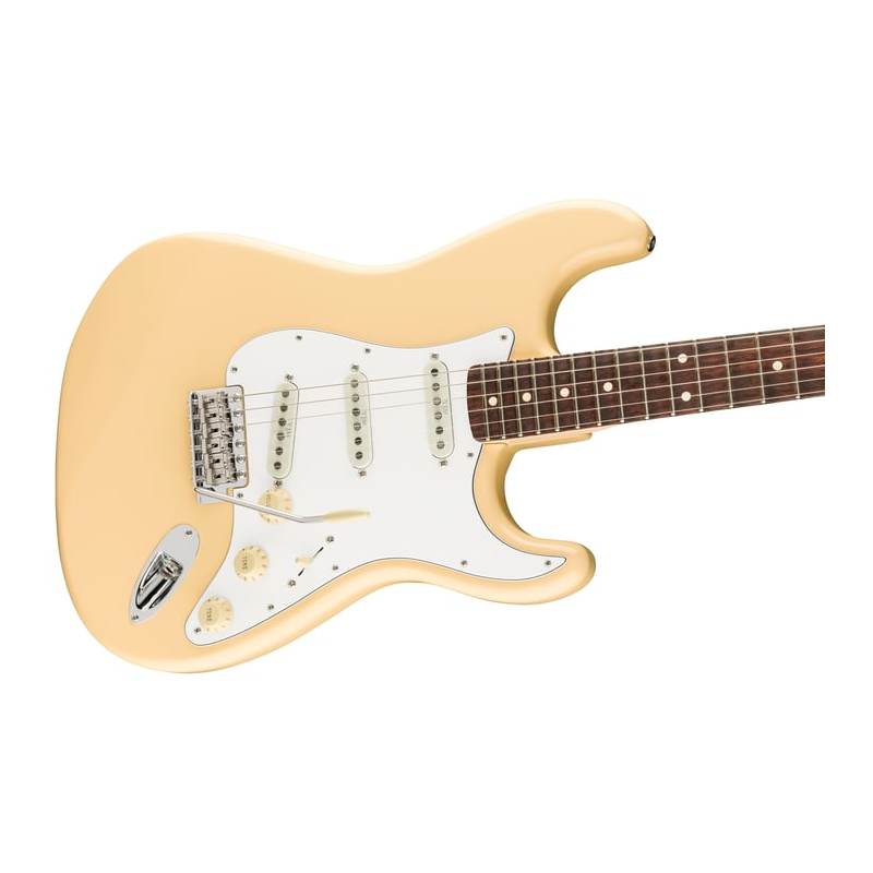 Fender Yngwie Malmsteen Stratocaster (Vintage White) Electric Guitar