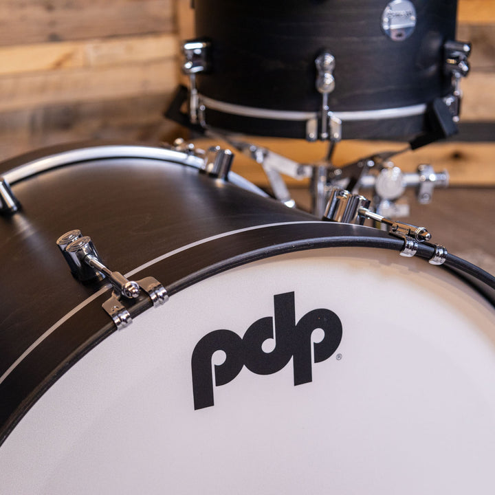 PDP Concept Maple Classic 3-Piece Shell Pack (9x13 No STM, 16x16FT, 16x22 Kick) - Ebony Stain
