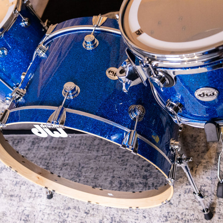 DW Collectors Series DR12161824-KIT Blue Glass Shell Pack 9X12,14x16,16x18,14x24
