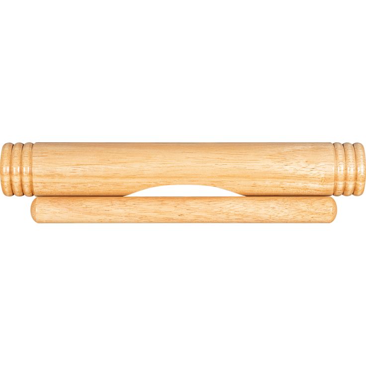 Meinl Percussion Wood Claves African Hollowed Out Hardwood
