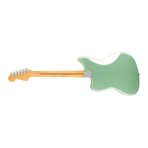 Fender American Professional II Jazzmaster Maple Fingerboard Electric Guitar - Mystic Surf Green