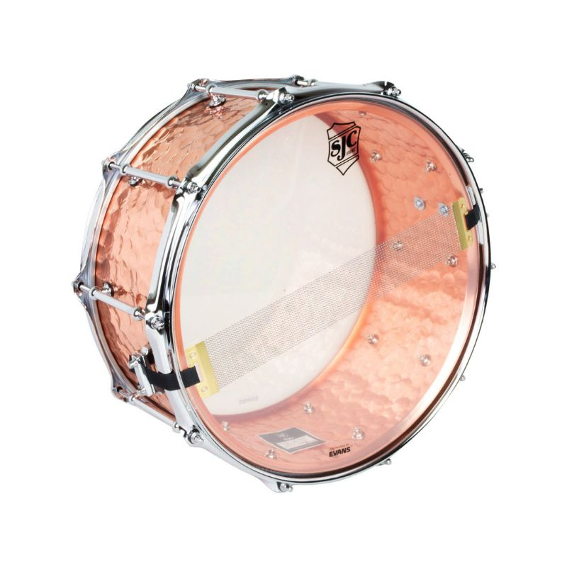SJC Drums Alpha Copper Metal Snare Drum 6.5x14
