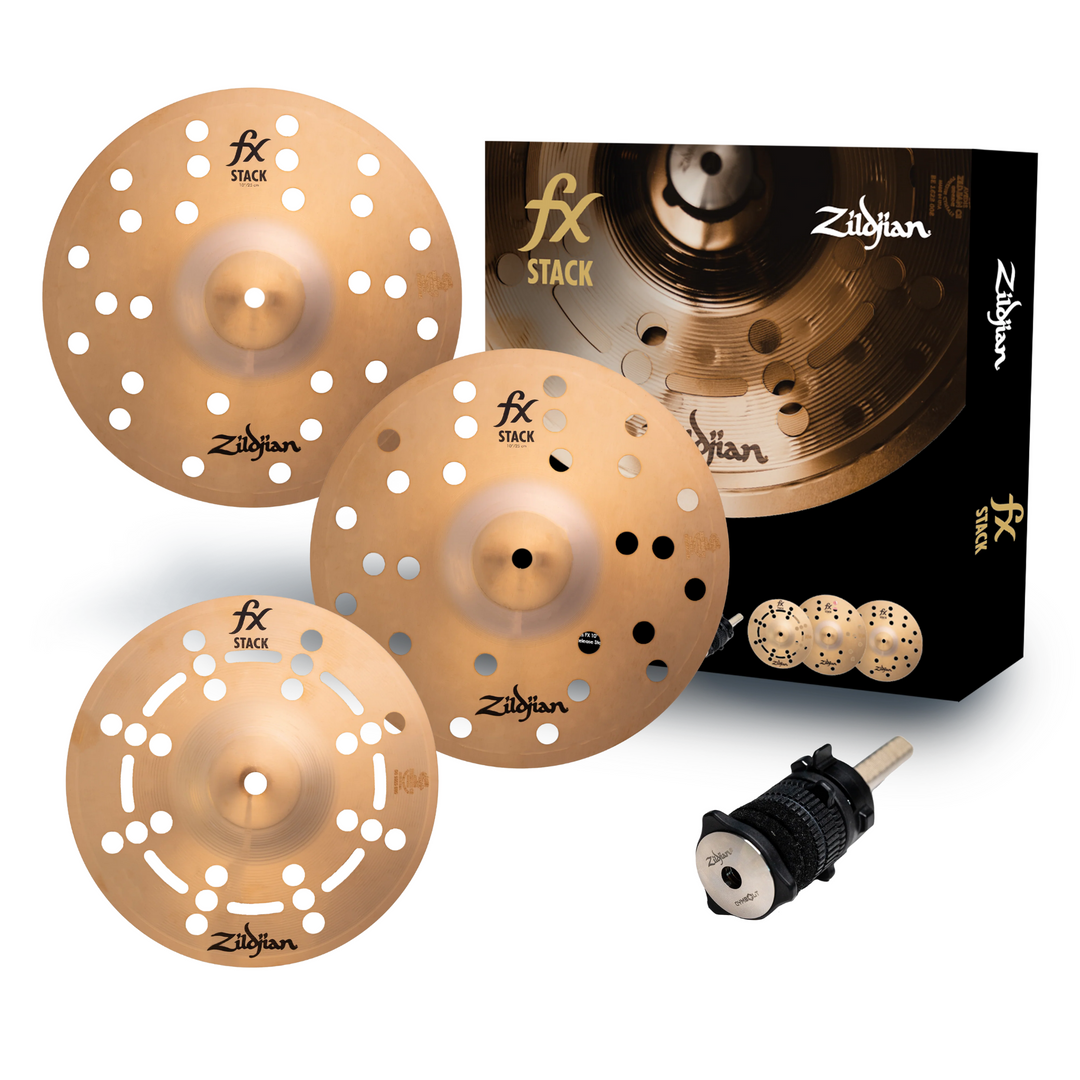 Zildjian FXSTK8 FX Splash 3-Cymbal Stack - 8"
