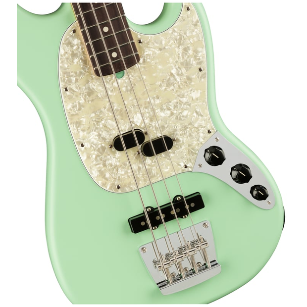 Fender American Performer Mustang Bass (Satin Surf Green)