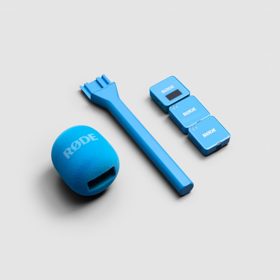 Rode Microphones Interview GO Handheld Adaptor For Wireless GO - Blue