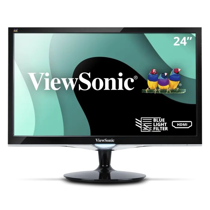Viewsonic VX2452MH 24" Multimedia Monitor  Full HD 1080p, HDMI, VGA