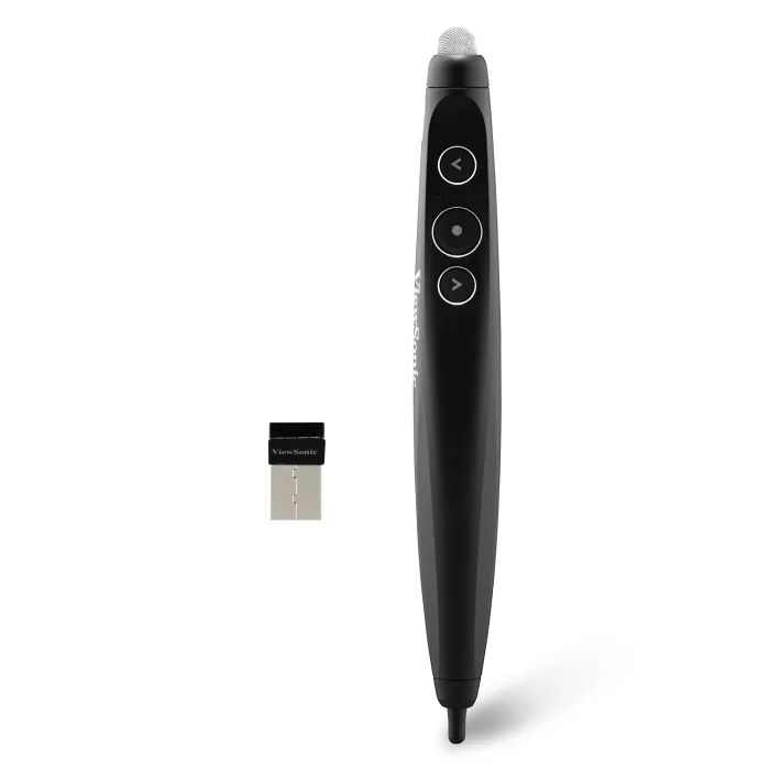 ViewSonic VB-PEN-007  Presenter AirPen with Mouse Pointer, Dual Tips, Hot Keys, Anti-bacterial, Compatible with IR/TP Devices